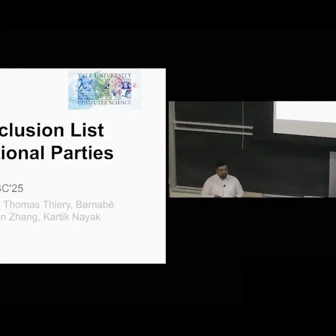 AUCIL- An Inclusion List for Rational Parties